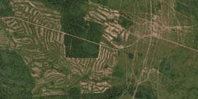 aerial photo Gagetown, NB